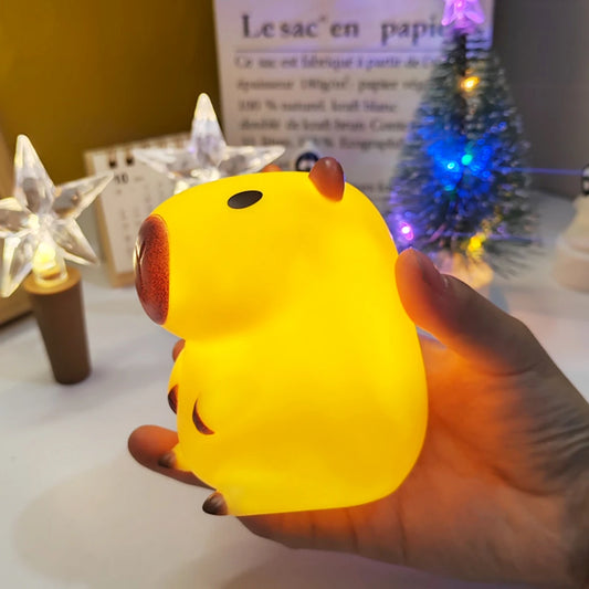 đ Lampe Capybara mignonne â Ăclairez vos nuits avec tendresse