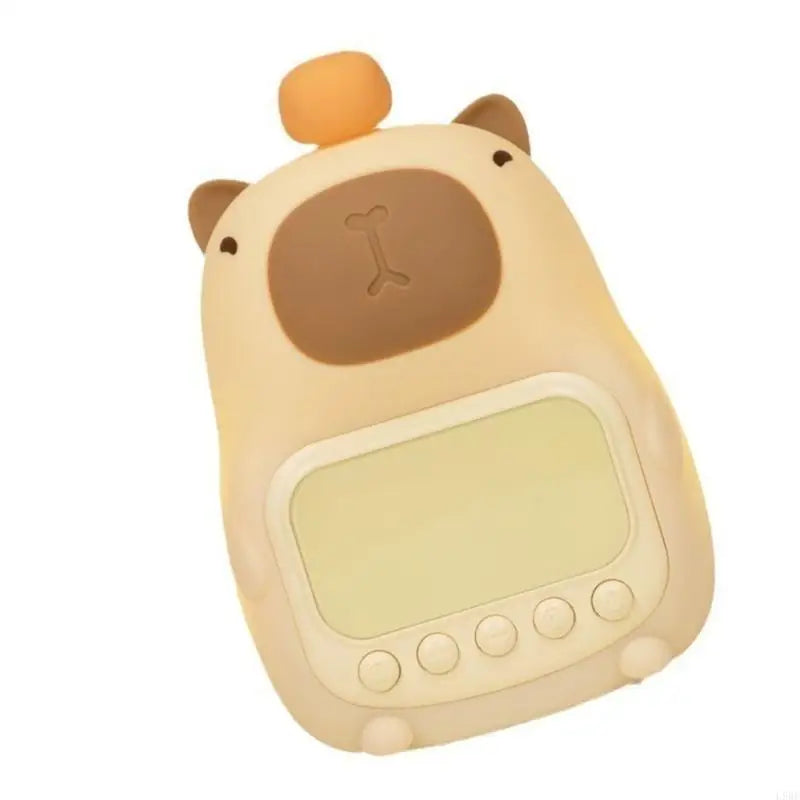 🐹 Réveil veilleuse Capybara – Lampe lumineuse et mignonne pour des matins tout doux !