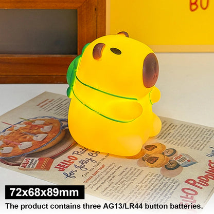 💛 Lampe Capybara mignonne – Éclairez vos nuits avec tendresse