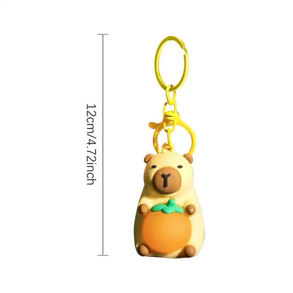 💛 Porte-clés Capybara lumineux – Le cadeau mignon parfait !